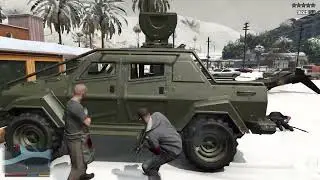 GTA V: Bullpup Rifle Mk2 Epic 5 Star Cop Rampage + Escape