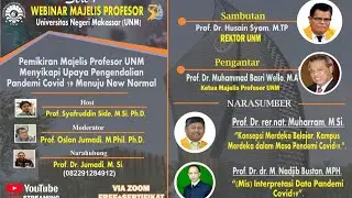 Webinar Majelis Profesor UNM