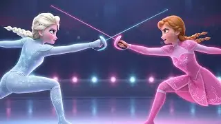 НЕИЗЛЕЧИМАЯ ПОЕДИНОК: Бой Эльзы и Анны на мечах ⚔️❄️🔥