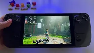 Kena: Bridge of Spirits - Steam Deck gameplay