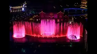Best Outdoor Hotel Musical Dancing Water Fountain Show Bellagio Dancing Water Fountain Effect