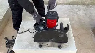 Blade saw - How to adjust the main handle and protections on the PE 350