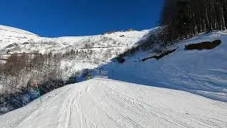 29.12.2020 Роза Хутор. Сноубордист.