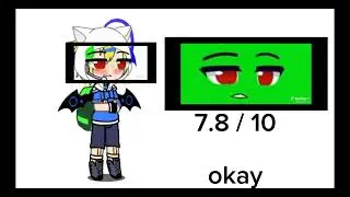 rating gacha green screen l cartoon network show l crystal diamond Star ✨
