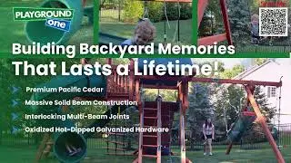 Playground One!&reg; - Premium Cedar Playsets & Swingsets Manufacturer in the USA