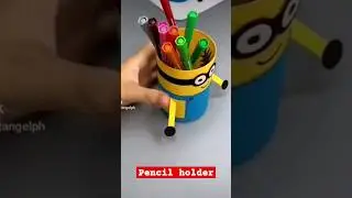 Diy Pencil Holder | Plastic Bottle Holder