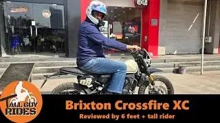 Brixton Crossfire XC 500 vs Interceptor || Ergonomic review by 6 feet + tall rider