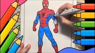Let’s Color Spiderman!
