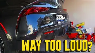 CRAZY GR Supra Exhaust Mod! (Выхлопная система и даунпайп)