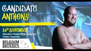 Candidates Mr Bear Belgium 2023 - ANTHONY