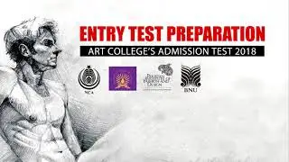 Entry Test Preparation Session for Art Colleges Admission Test 2018