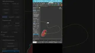 🚗 Animate Along a Path in 3ds Max | Path Constraint Tutorial 🎬 #shorts  #3dsmax #aniamtion