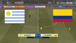 Uruguay vs Colombia | Quarter-Finals Copa America 2021 | FIFA 21