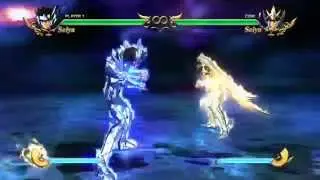 Saint Seiya: Soldiers' Soul - Seiya Odin Robe Balmung Sword Combo