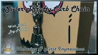 Thryfty Silver Curb Chain Unboxing | First Impressions | 2022