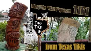 Mesquite Marquesan Tiki Carving