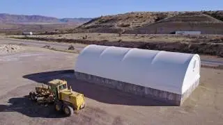 Guard-All Building Solutions Kent, Texas sand storage building