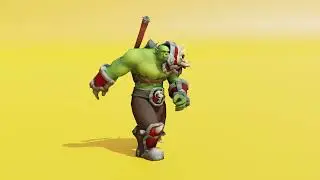 Orc Walk Animation