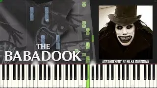 The Babadook Theme - Jed Kurzel | Piano Cover + Synthesia Tutorial