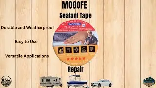 Fix Leaks Fast! RV Roof Sealant Tape
