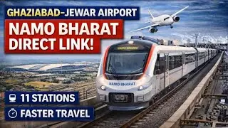 Jewar Airport Just Got the Connectivity It Desperately Needed | Namo Bharat Confirmed