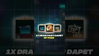 M7 PASS MODAL 50 DIAMOND DOANG!🤯 #shorts #shortvideo #mlbb #infomlbb #mobilelegends