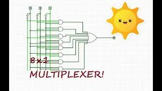 How to design 8x1 multiplexer