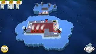 Overcooked Level 3-1 2 Player Co-op 3 Stars