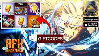 AFK Ninja Tale Gameplay & All 3 Giftcodes | 3 Redeem Codes - How to Redeem Code
