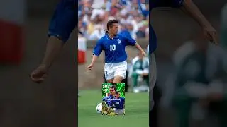 Roberto Baggio EPIC Card 🕉️🇮🇹 #efootball #efootball2024 #efootball2024mobile #pes #shorts