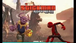 Spider Stickman Rope Hero | Android | Gameplay