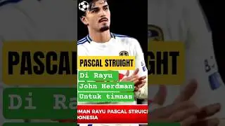 JOHN HERDMAN RAYU PASCAL STRUIJK #timnas #timnasindonesia #pascalstruijk #johnherdman
