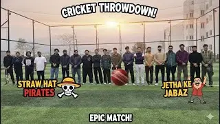 Straw Hat Pirates Vs Jetha Ke Jabaaz | Cricket Match at Dribble Klub Turf 🏏