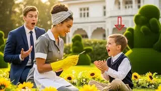 The Billionaire Saw the Black Maid Comfort His Autistic Son, What He Does Next Will Shock You