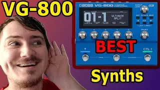 BOSS VG-800 BEST Synth Tones #bosspedals