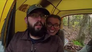 Backpacking from Turnipseed Trailhead, Mt. Cheaha State Park