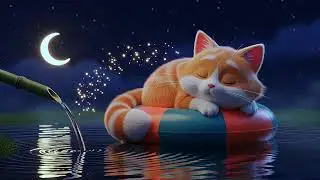 Calm Cat Nights! Music That Reduces Feline Anxiety and Helps Them Sleep All Night 💕