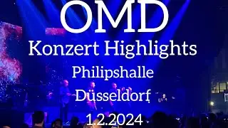 OMD Konzert Highlights Düsseldorf Philipshalle 1.2.24