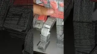 titan speakerman mejorado #papercraft #esfuerzo #epic #skibiditoilet #increible