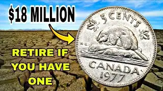 Collectors Are Searching for These Canadian 5 Cent Coins! Elizabeth II KG Rare Years Explained