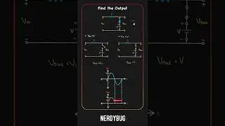 Analysis of Parallel Negative Clipping Circuit with a Positive Bias | Analog Circuits | NerdyBug