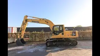 Komatsu PC210LC 8 2006 excavator demonstration