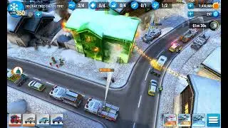 Emergency HQ, Hero Level 102, Holiday tree causes fire