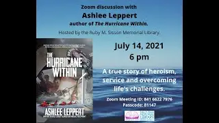 The Hurricane Within book discussion with Ashlee Leppert