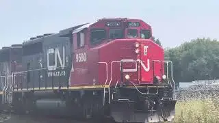 Friday, August 8, 2025 CN train 532 going to Cedar Street