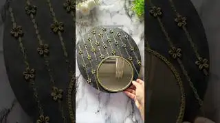 Lippan Art ❤️😍 | Handmade Wall Decor #shorts #art #diy #trending