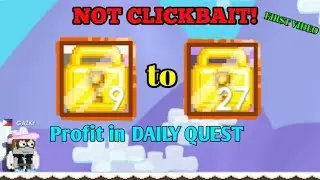 How to Profit in DAILY QUEST (Without Farming) - Not ClickBait | First Video