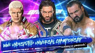 WWE ROMAN REIGNS VS DREW MCINTYRE AT WRESTLEMANIA BACKLASH 2022 WRESTLEMANIA BACKLASH 2022 GAMEPLAY