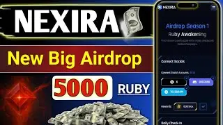 NEXIRA New Big  Airdrop|| Nexira Airdrop Full Overview|| Nexira Airdrop working Details|| Nexira 