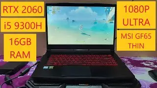Genshin Impact на i5 9300H и RTX 2060 (MSI GF65 THIN)